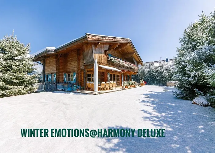 Harmony Deluxe Chalet, Sauna & Fireplace By Belle-stay بيت للعطل رين باي كيتزبوهيل