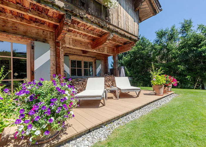 Harmony Deluxe Chalet, Sauna & Fireplace By Belle-stay بيت للعطل رين باي كيتزبوهيل